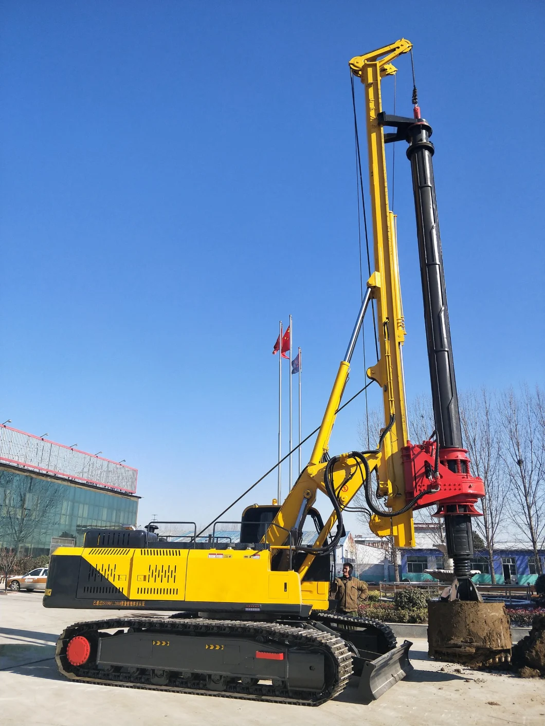 60m Full Hydraulic Power Rotary Pile Drilling Rigs