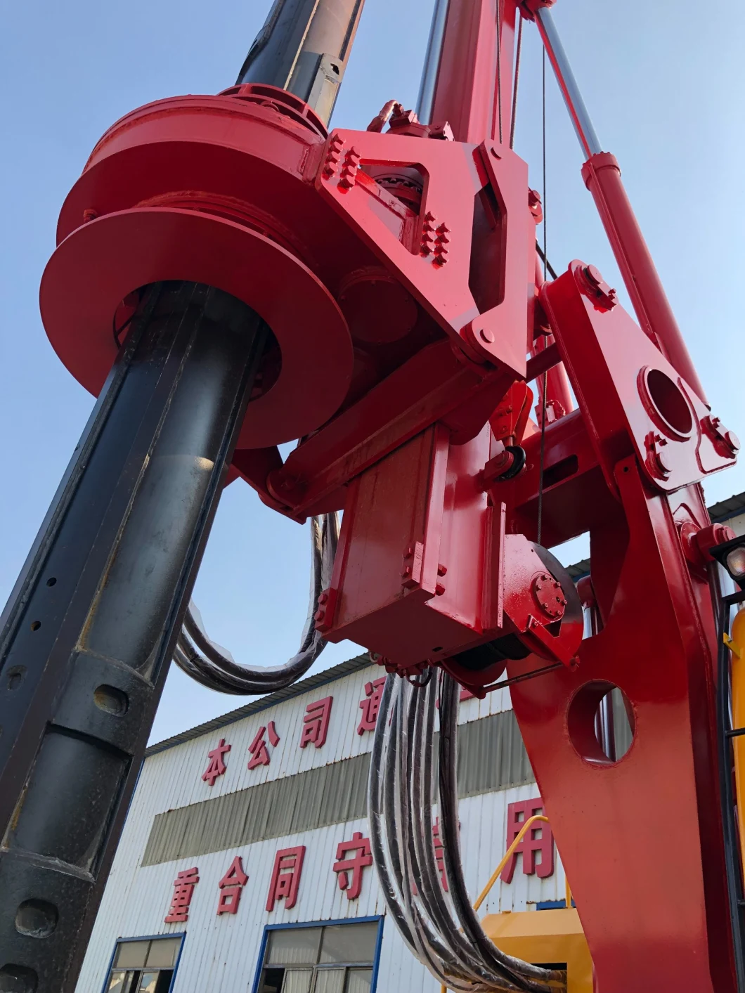Piling Crawler Hydraulic Rotary Auger Price Tractor Mini Drilling Rig