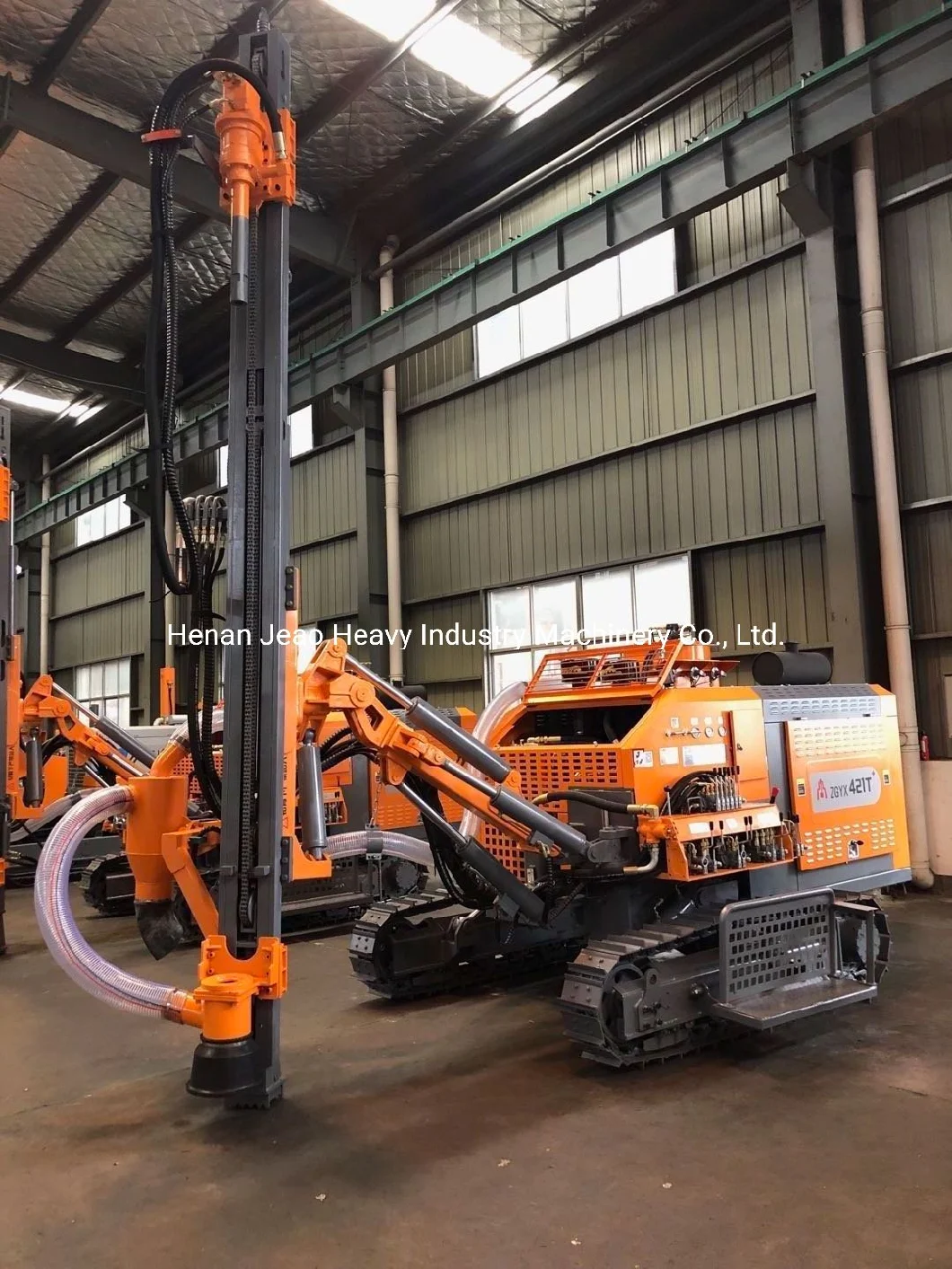 Integrated Air Compressor Drilling Rig with Pneumatic Impactor DTH Drilling Rig