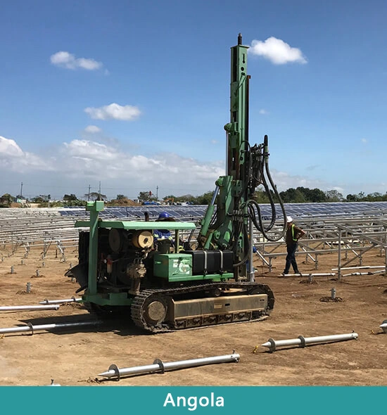 Hf130y Auger Drill Rig Machine, Photovoltaic (PV) Pile Drill Rig