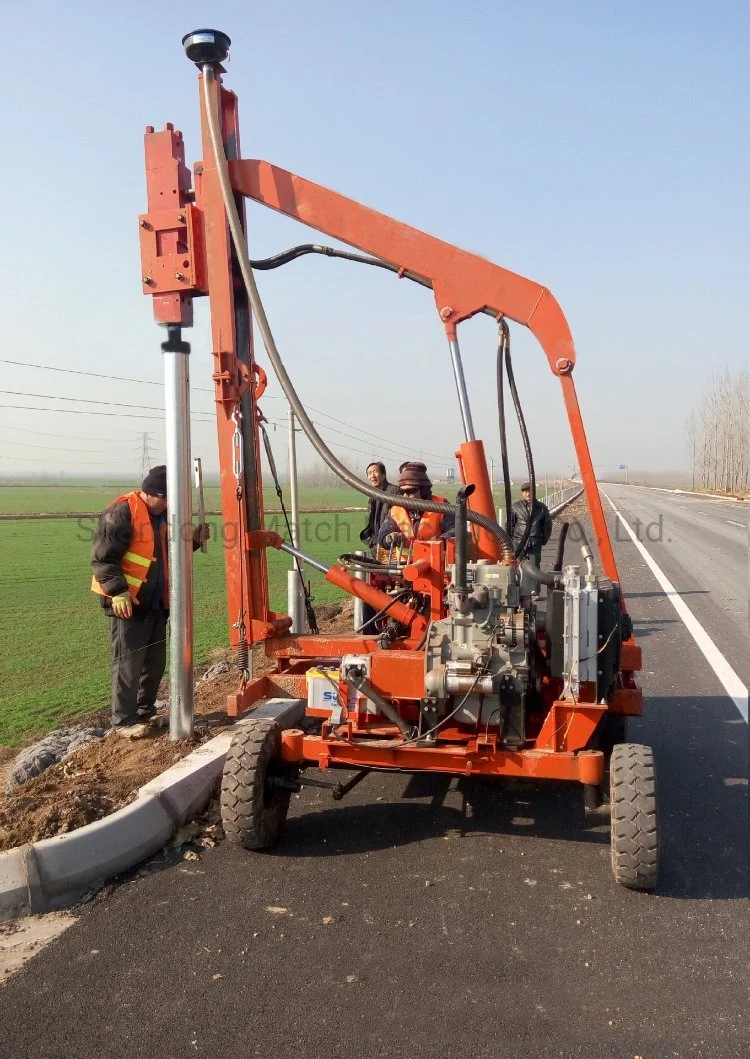 Highway Hydraulic Pile-Driver Pile Driving Machine for Construction Foundation