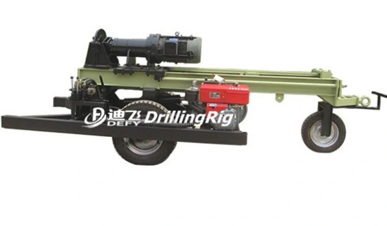 Small Water Well Drilling Rig for Drilling Rock and Soil