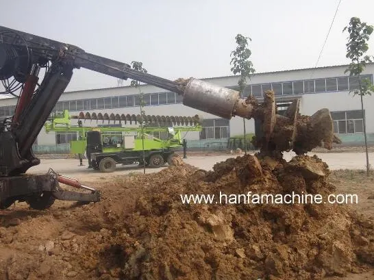 Hf360-20 Small Spiral Drilling Rig for Piling