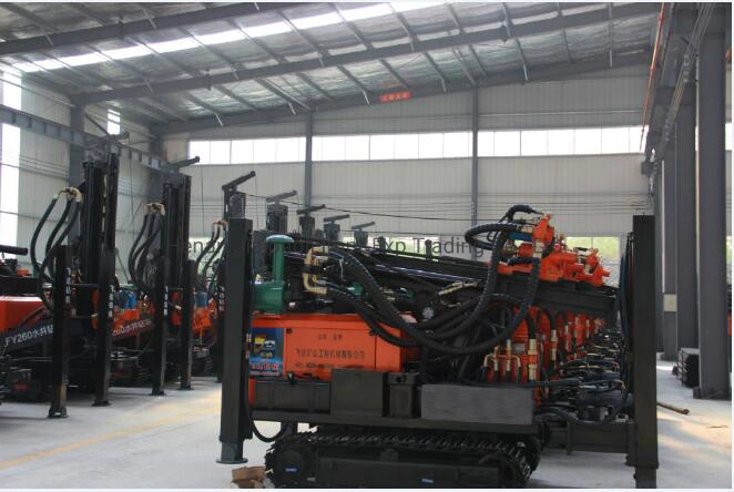 Kw200 Portable Type 200m Depth Water Well Drilling Rig Machine