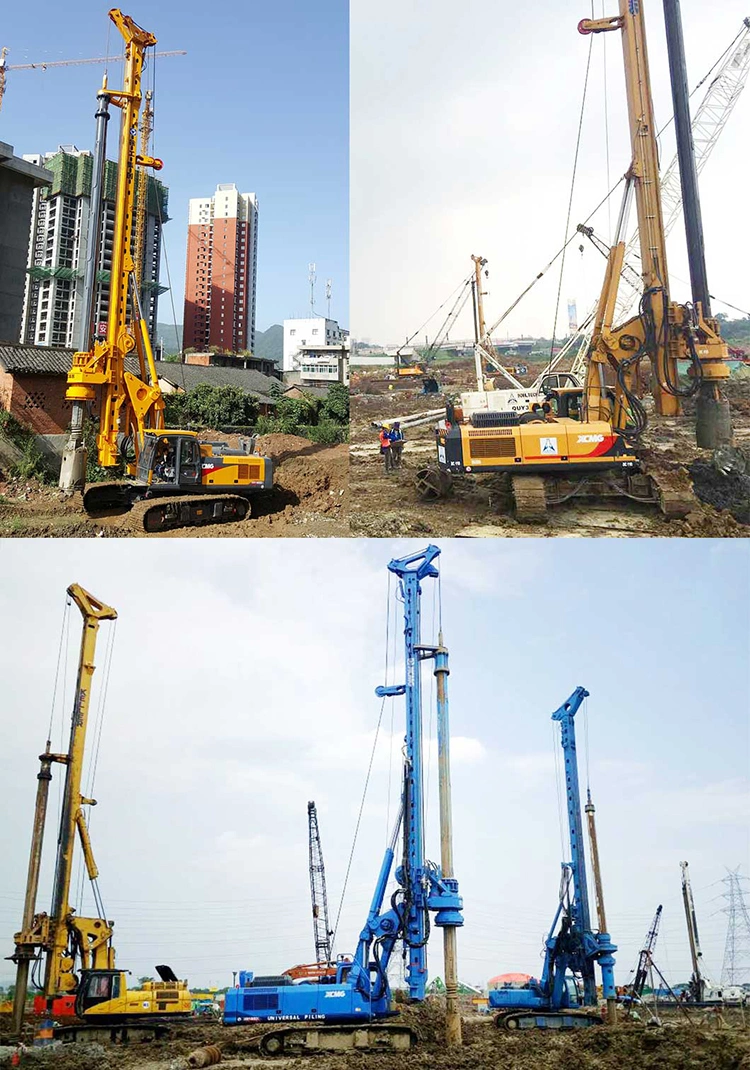 XCMG Manufacturer Xr180d China Small Hydraulic Crawler Piling Machine Rotary Drilling Rig for Sale