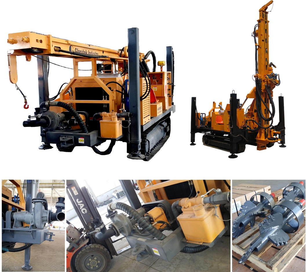Mini Crawler Type Portable Water Well Drilling Rig Price