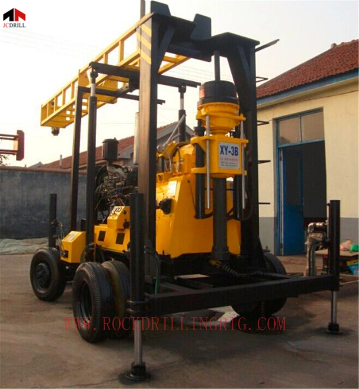 Bore Well Drilling Rig Mobile Water Coring Geotechnical Drill Machine