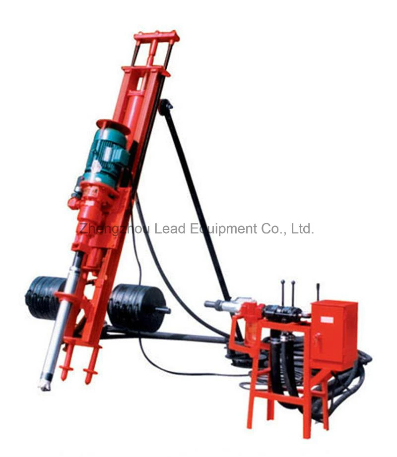 Anchor Drill Equipment Portable Air Compressor Hard Rock DTH Drill Rig