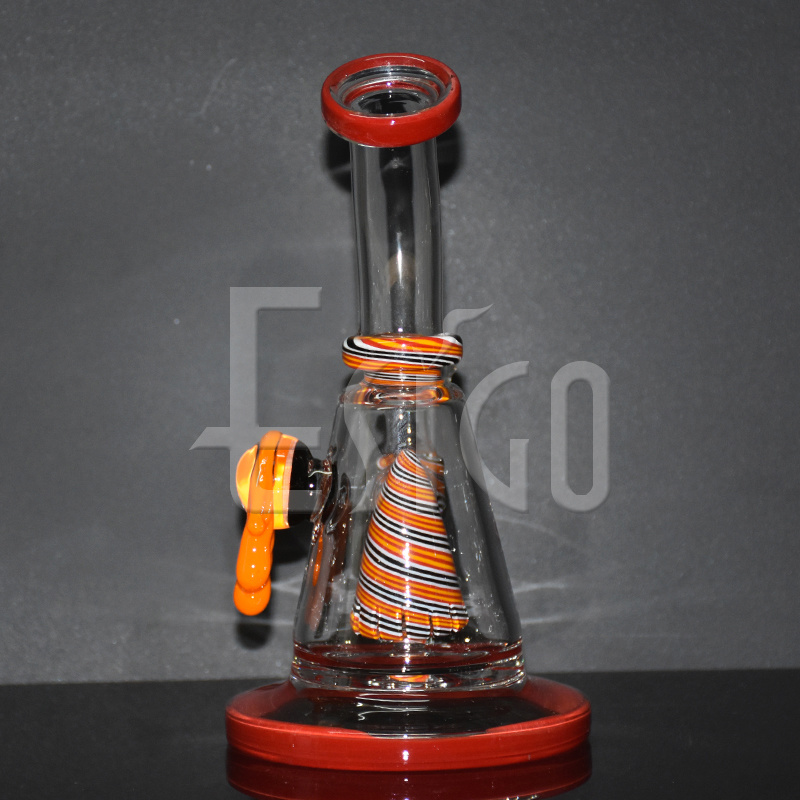 Esigo Pyramid Perc Honey Comb Glass DAB Oil Rigs Water Pipe