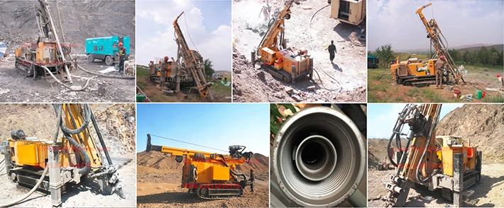 Hydraulic System RC DTH Rock Drilling Rig Machine for Soil Investigation, Mining and Borehole Widely Usage