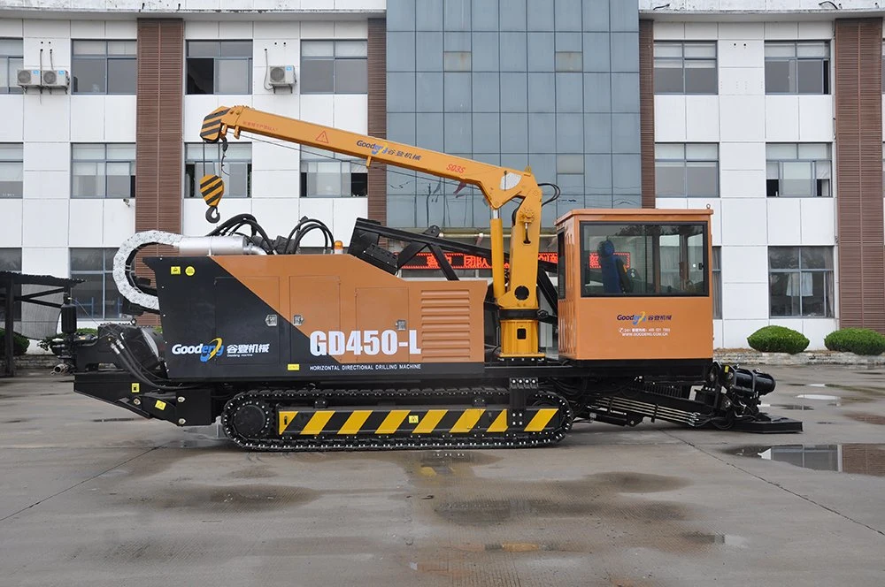 Goodeng HDD Machine GD450-LS Drilling Equipment Horizontal Directional Drilling Rig with Manipulator