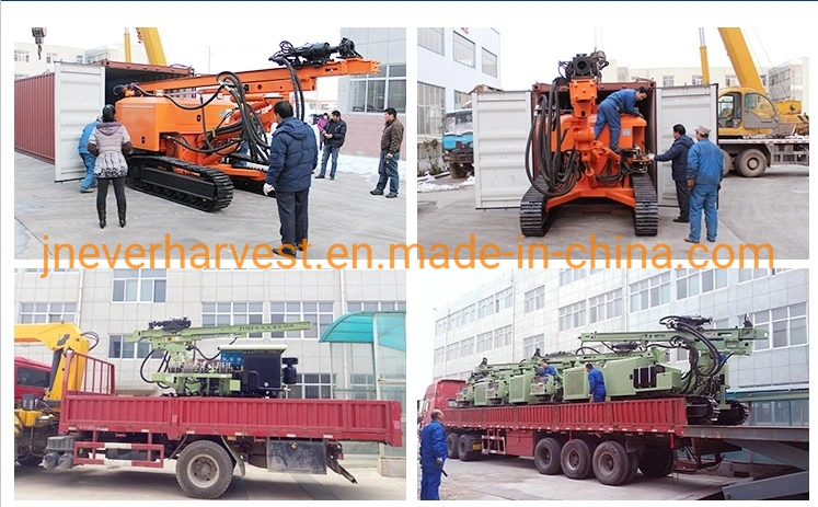 Tractor Mounted Water Well Drilling Rig 300m Depth Air Rotary DTH Drilling Machine for Sale
