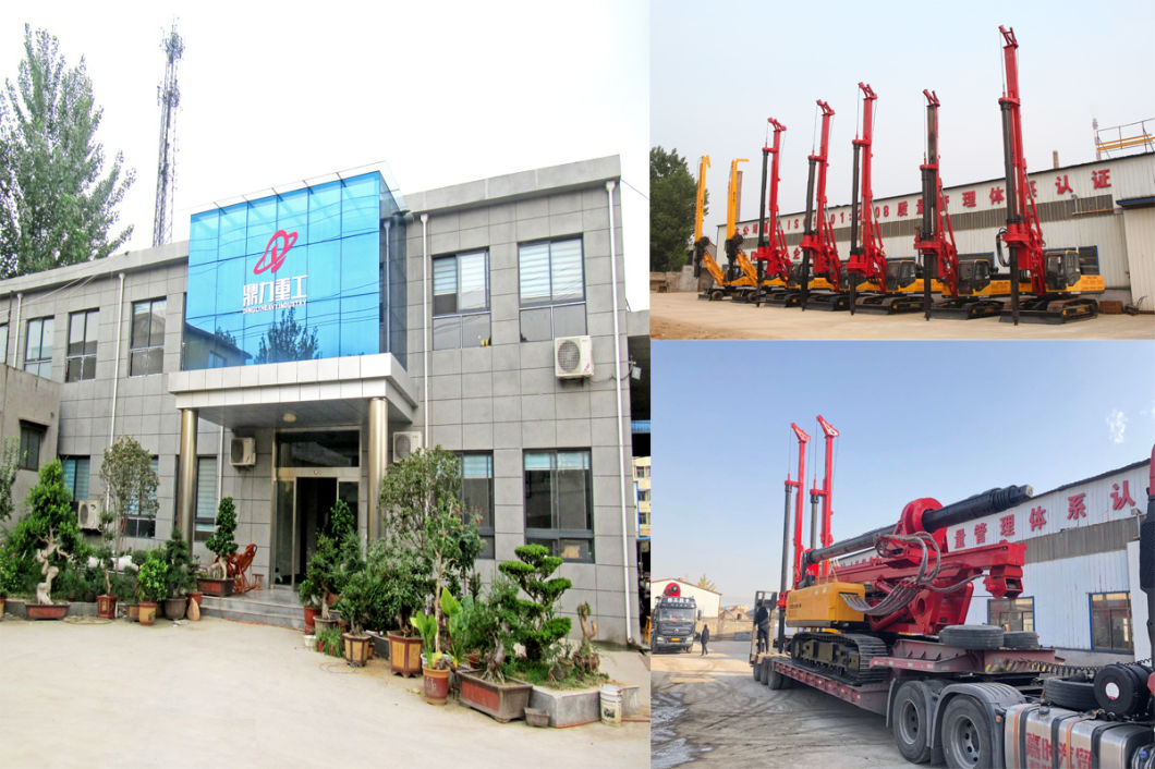 Auger Drilling Rig, Cfa Piling Rig Machine Dr-120m with Kelly Bar