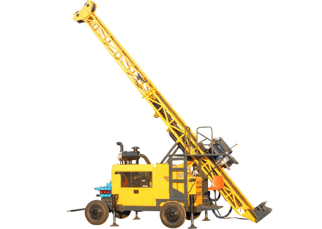 1500m Bq/Nq/Hq/Pq Trailer Mounted Diamond Core Drilling Rig for Mining Prospection