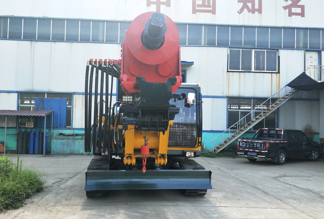 15m Crawler Hydraulic Rotary Drilling Rig Machine with Cummins Engine for Civil Construction