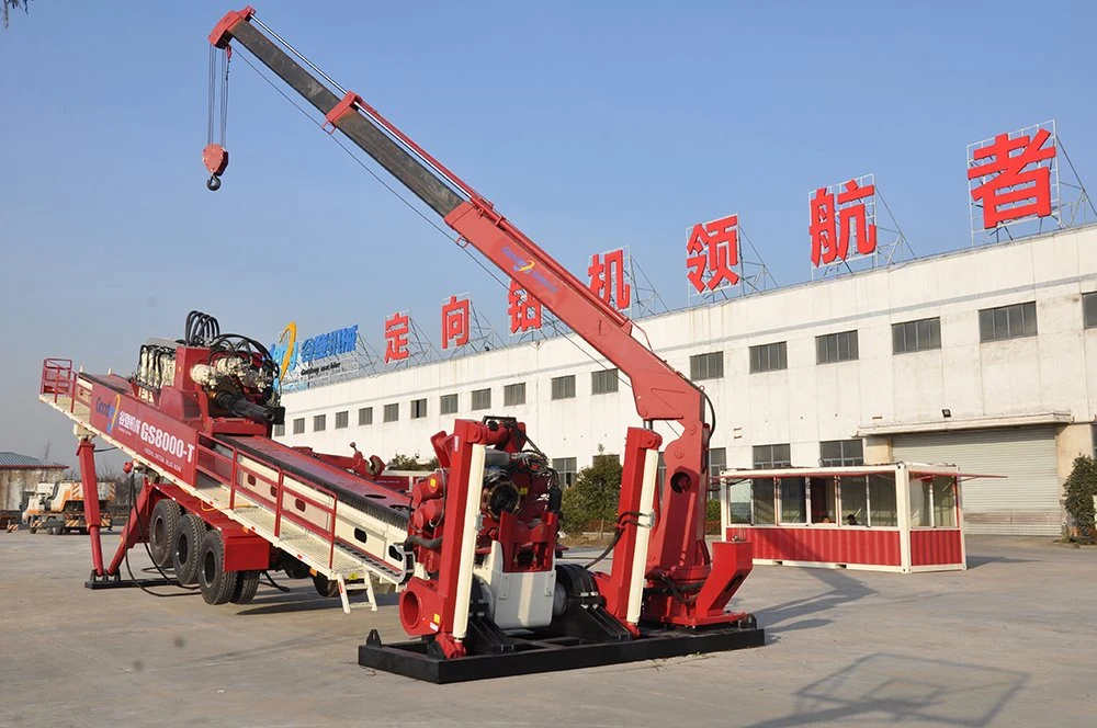800T goodeng water/oil/gas pipe drilling rig HDD machine