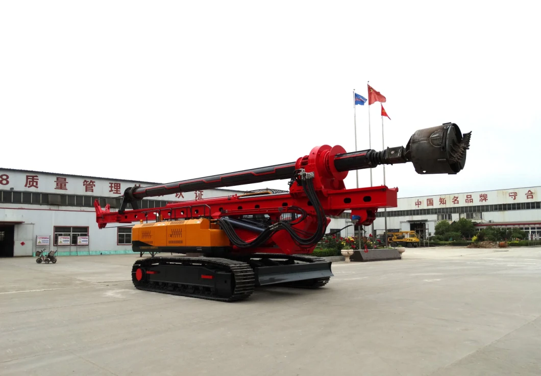 Construction Machinery Hydraulic Drilling Depth 40m Rotary Drilling Rig