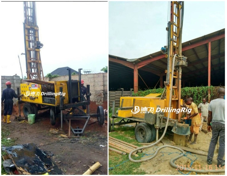 Dfq-200W Drilling Rig Machine Trailer Well Drill Equipment for Sale