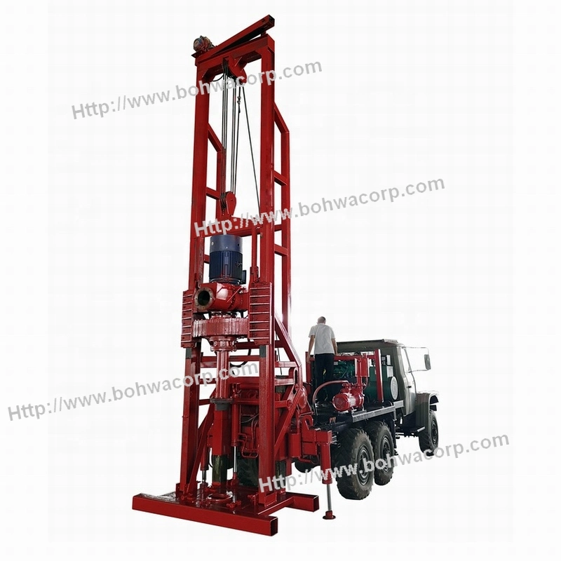 DTH Water Well Drilling Rig for Soil and Rocks Drilling and Water Sourcing