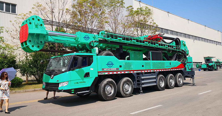 Hfxc Series Truck Mounted Water Well Drill Rigs Diamond Drilling Rig