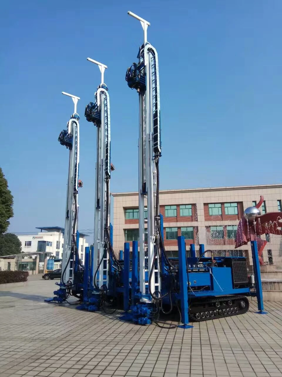 Ydl-300d Hydraulic Water Well Drilling Rig with High Power