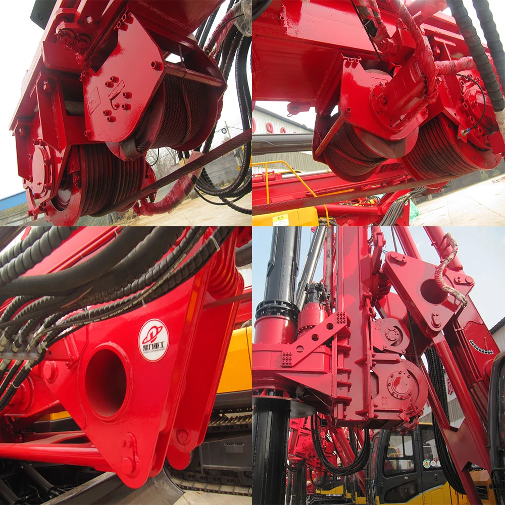 China Mounted Bored Pile Drilling Rigs, Rotary Drilling Rig