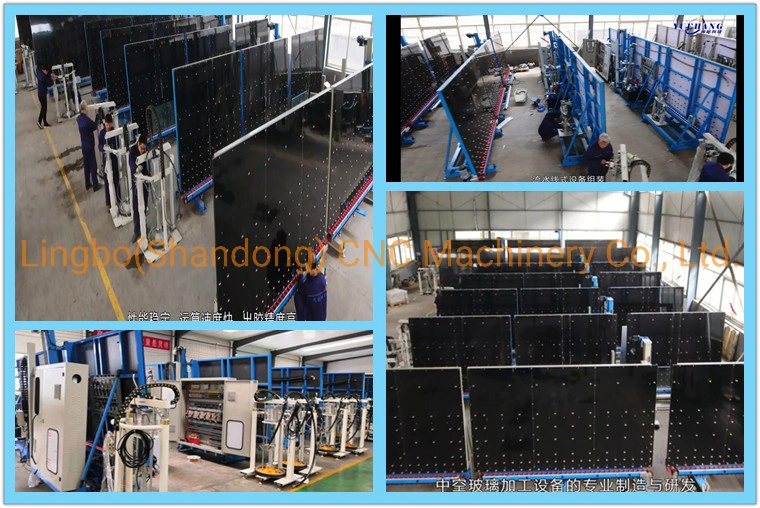 CNC Double Glazing Glass Processing Line Dug Machine