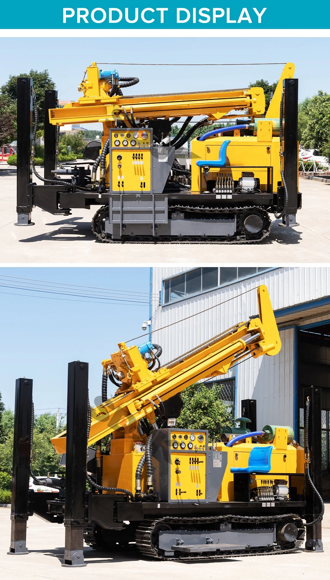 Professional Rotary Rig Water Well Drilling Rig