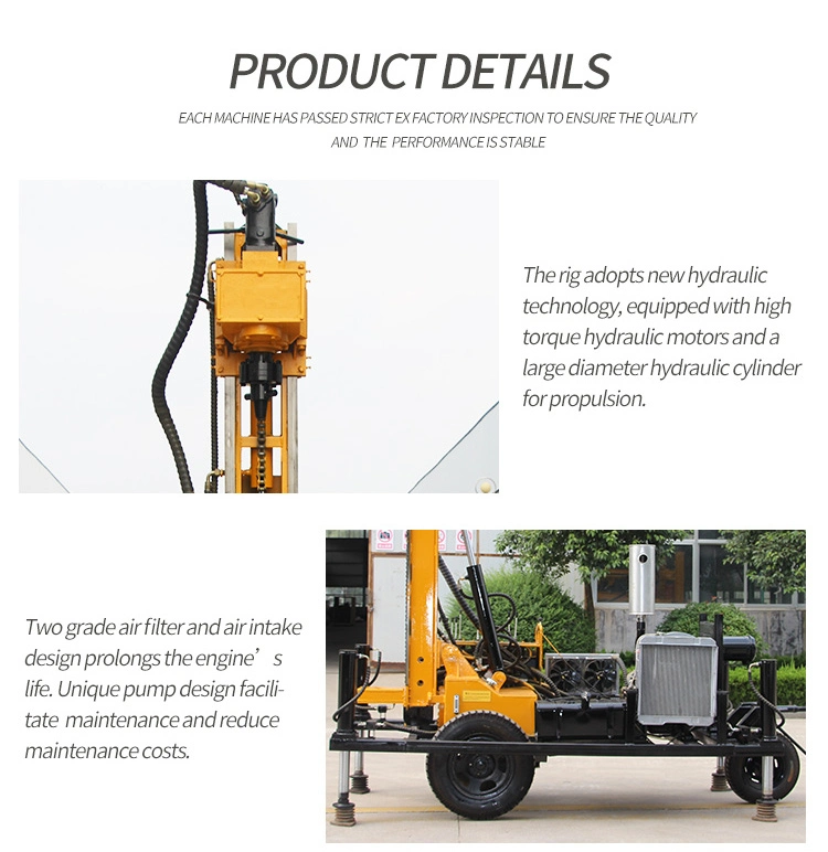 Efficient and Energy-Saving Mud Drilling Rig and Air Drilling Rig