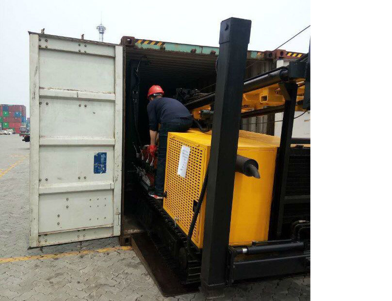 Geological Borehole Hammer Drilling Rig Machine