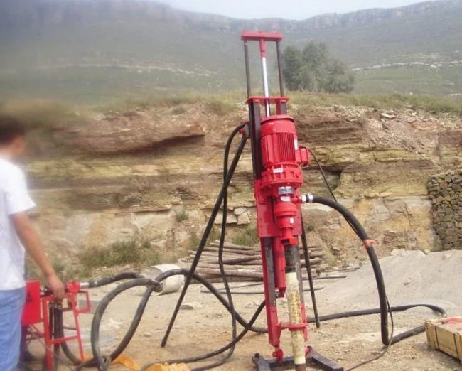 Professional DTH Water Drilling Rig Machine for Rock and Soil