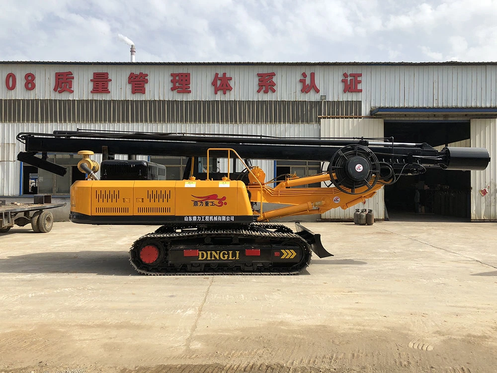 Crawler Mounted Rotary Drilling Small Pneumatic Hydraulic Mechanical Mini Portable Drilling Rig