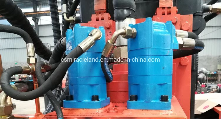 200m Truck Mounted DTH Air Hammer Hydraulic Water Well Drilling Rig