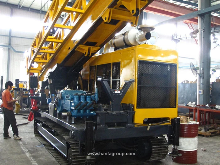 3050m Wireline Core Drilling Rig Machine, Crawler Mounted Core Sample Drilling Rig