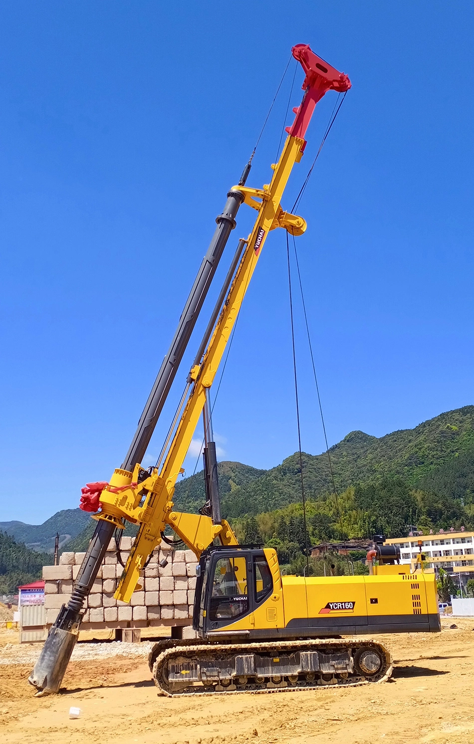 Pilling Machine Ycr160d Rotary Drilling Rigs for Construction