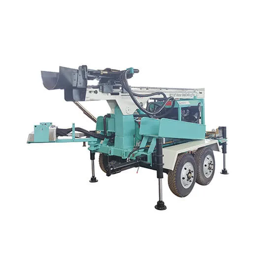Hf150t 150 Meters Depth Portable Agricultural Irrigation Well Drilling Rig