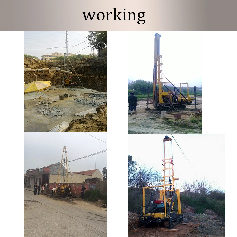130m Mud Pump Core Drilling Rig/Water Well Drilling Rig