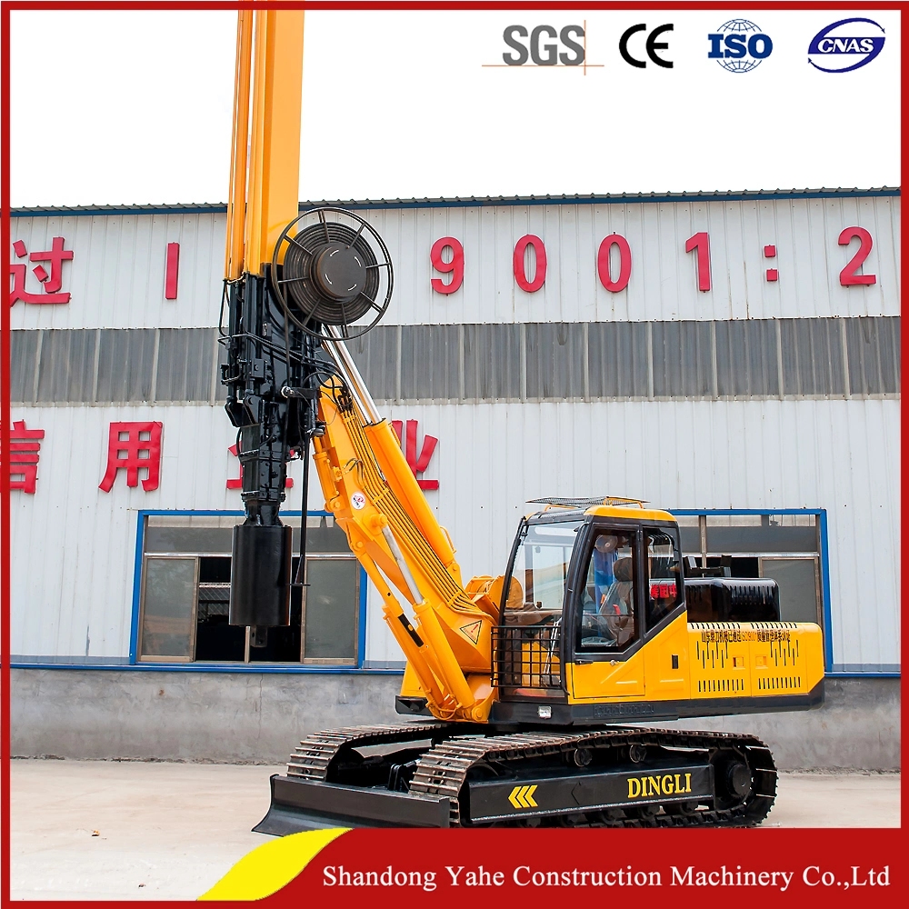 Small Low Noise Efficiency Rotary Drilling Rig