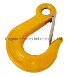 Rigging Hardware Lifting Drop Forged Eye Sling Hooks with Latches