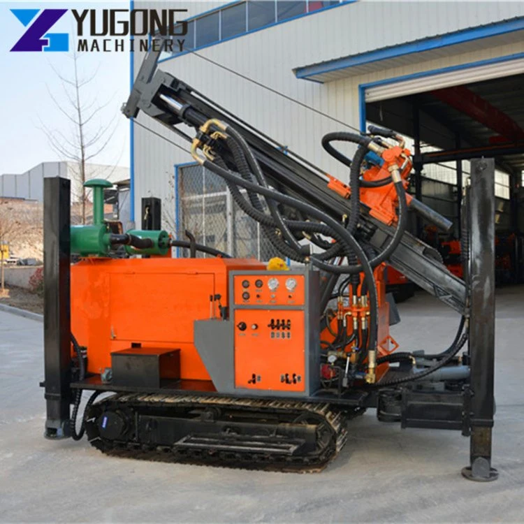 200m Deep Rock Soil Machine Portable Water Well Drilling Rig