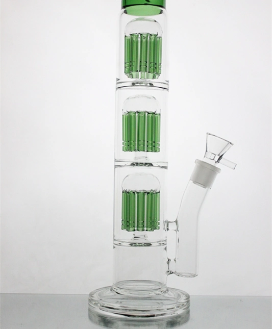 DAB Rigs Three Colors Water Pipes Perc Smoking Pipe Factory Direct Sales Thick Glass Oil Rigs