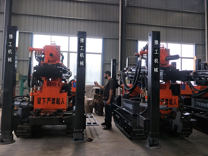 Yg-200 Water Well Drilling Rig for Sale Borehole Drilling Machine Crawler Drilliing Rig