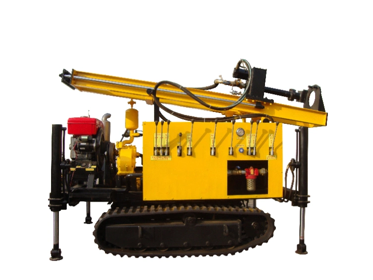 100m Portable Water Drilling Rig Air Drilling Machine for Sale