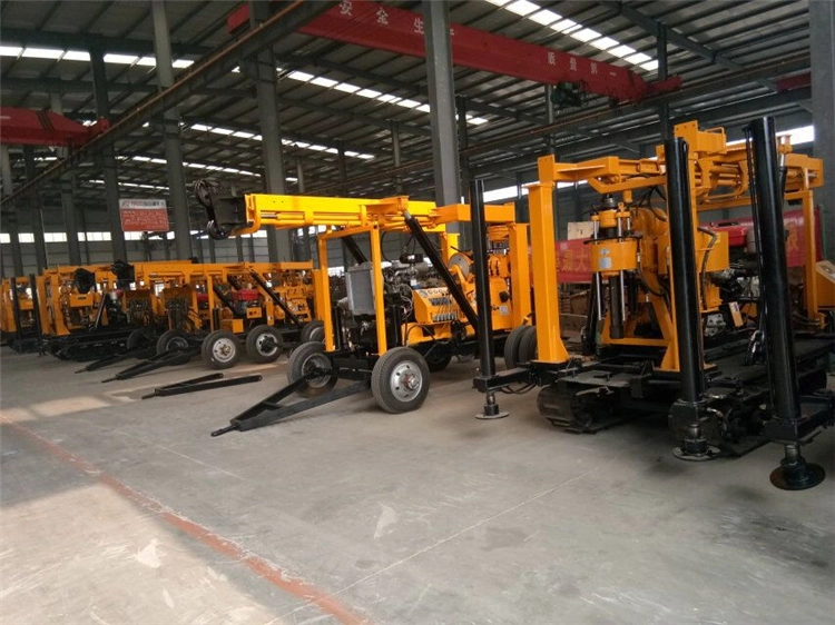 200m Borehole Portable Water Well Drilling Rig