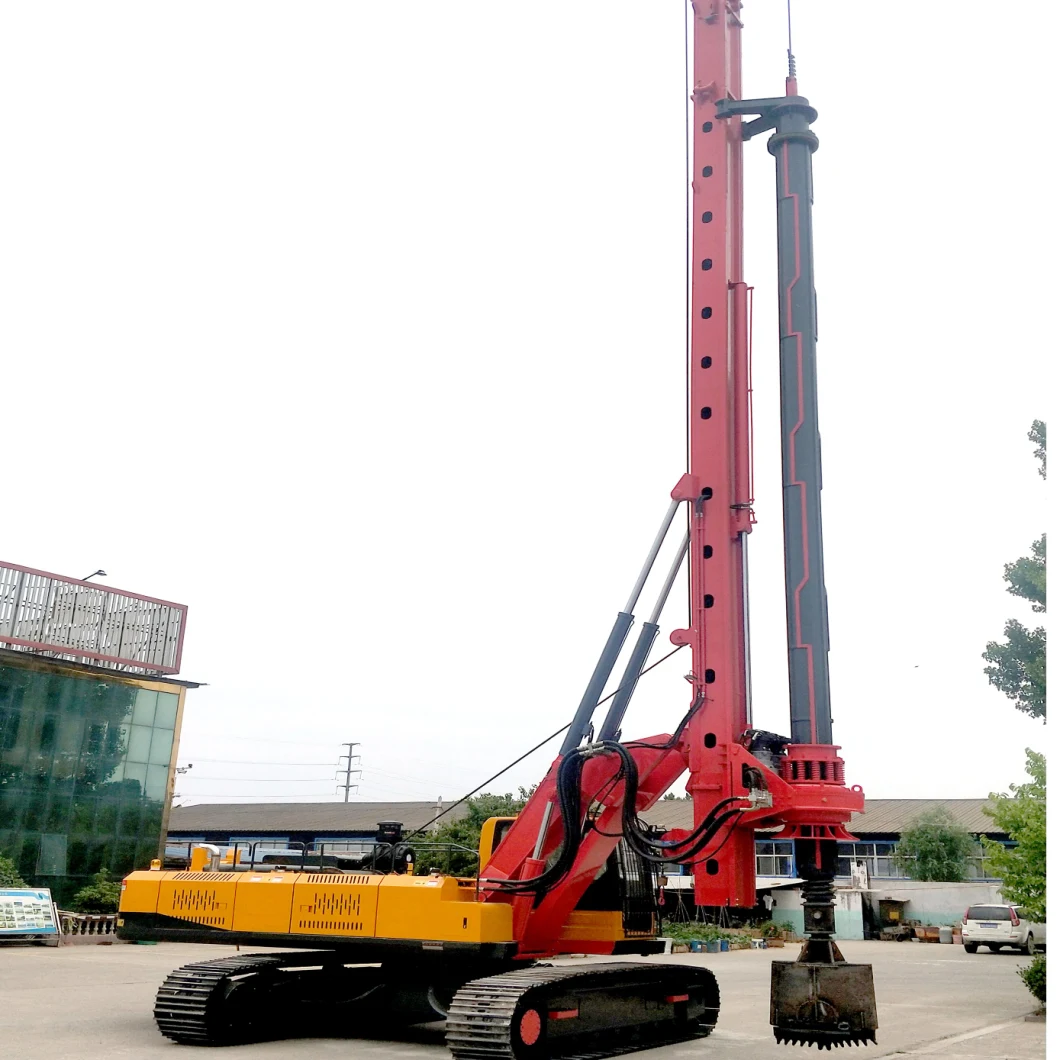 Good Quality Construction Machinery 40m Rotary Drilling Rig with Retractable Crawler Chassis
