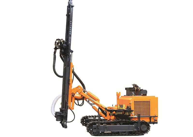 Kg410 Hydraulic Crawler Mounted Rock Blasting Drilling Rig