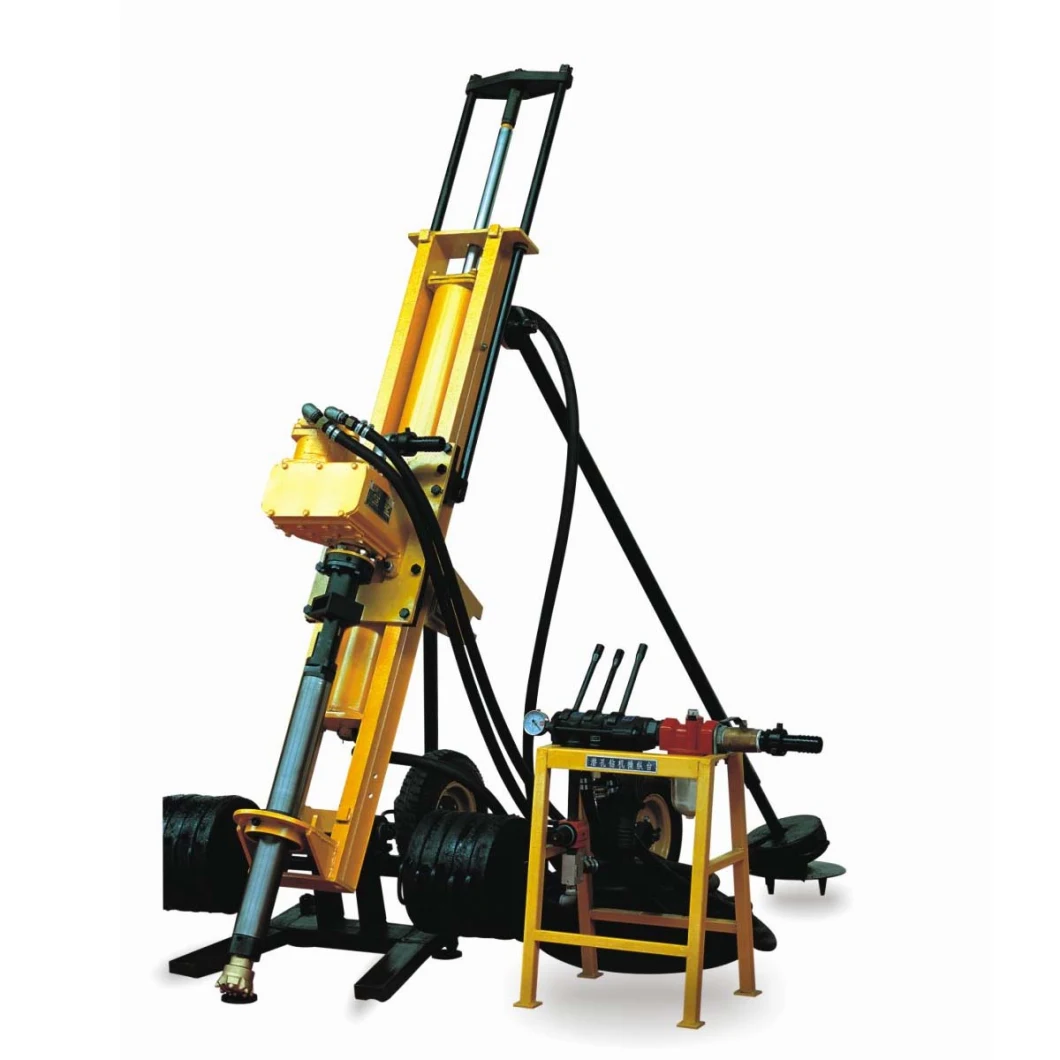 Hot Selling Portable Soil DTH Hammer Rock Drilling Rig Machine