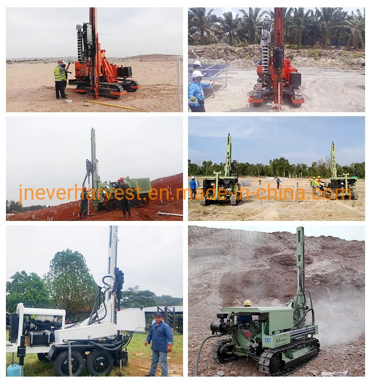 Diamond Bits Portable Water Well Drilling Rig Borehole Drilling Machine