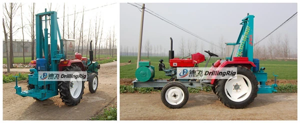 Large Diameter Farm Irrigation Wells-Tractor Borehole Drilling Rig