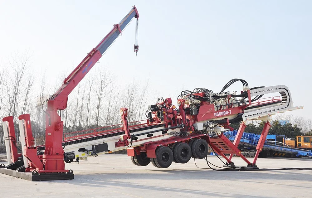 800T goodeng water/oil/gas pipe drilling rig drill rig